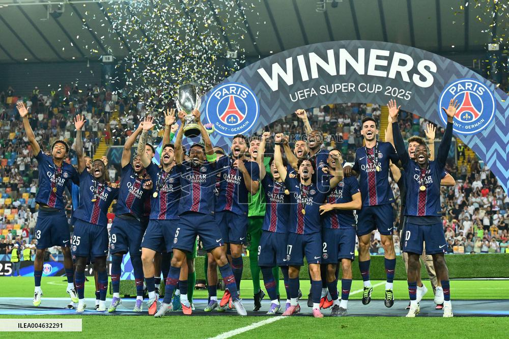 PSG Wins UEFA Supercup - Italy