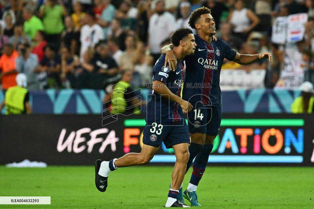 PSG Wins UEFA Supercup - Italy