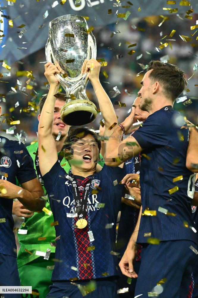 PSG Wins UEFA Supercup - Italy