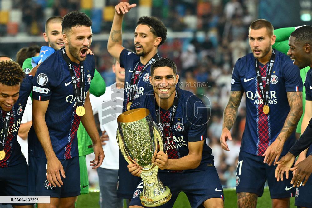 PSG Wins UEFA Supercup - Italy