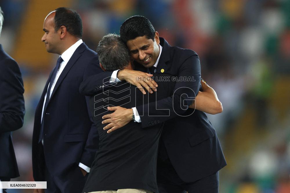 PSG Wins UEFA Supercup - Italy