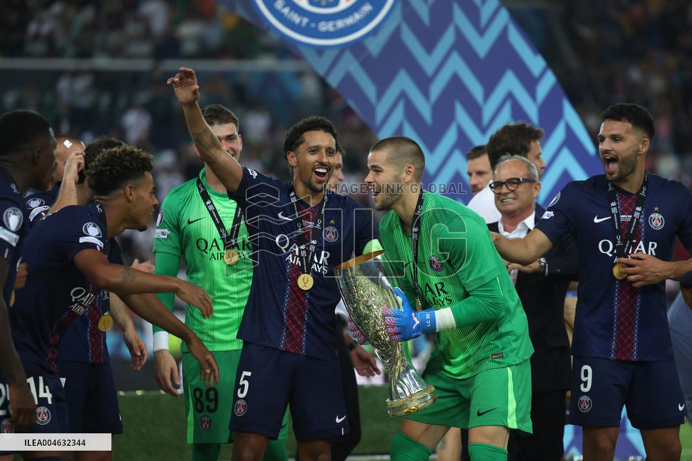 PSG Wins UEFA Supercup - Italy
