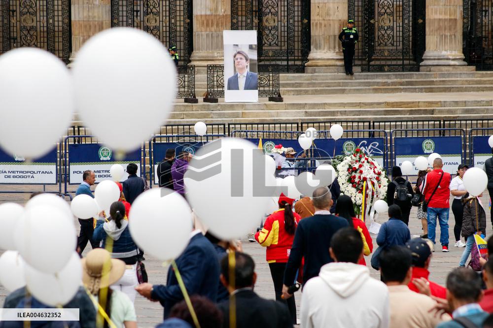 Colombian Hopeful Candidate Miguel Uribe Turbay Funeral Honors