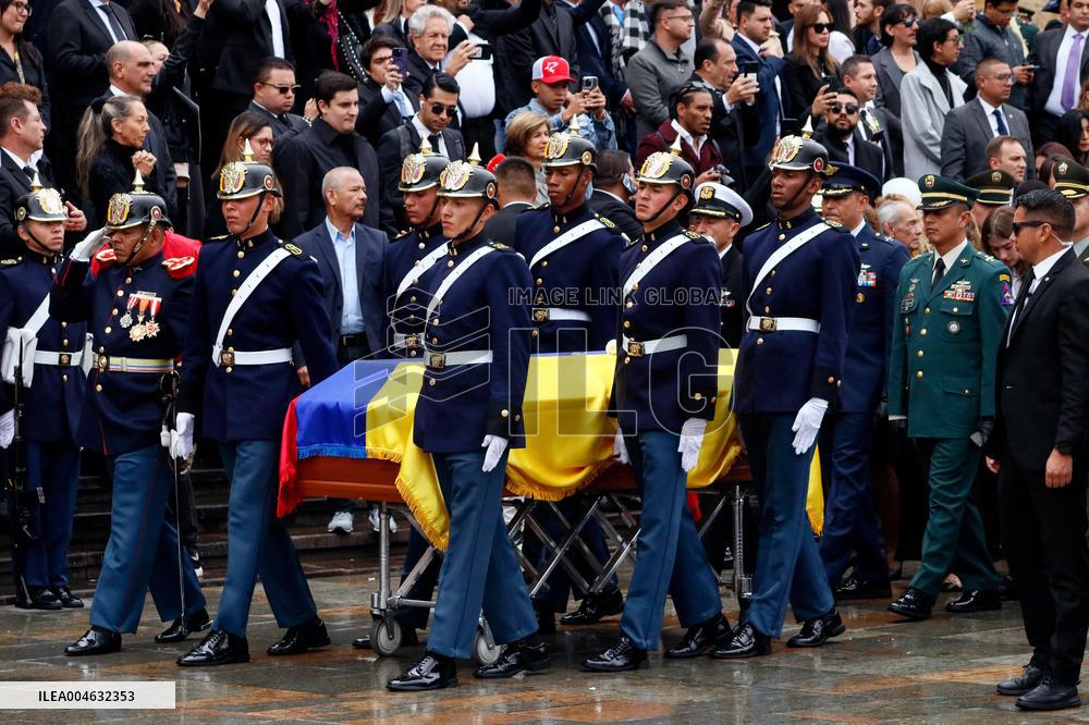 Colombian Hopeful Candidate Miguel Uribe Turbay Funeral Honors