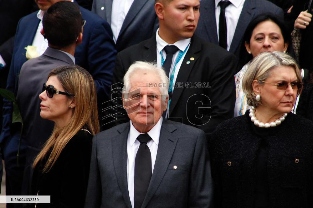 Colombian Hopeful Candidate Miguel Uribe Turbay Funeral Honors