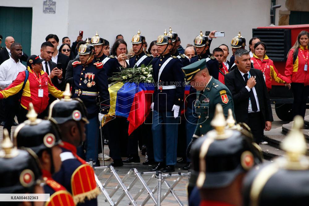 Colombian Hopeful Candidate Miguel Uribe Turbay Funeral Honors