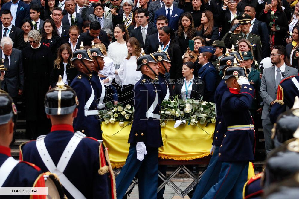 Colombian Hopeful Candidate Miguel Uribe Turbay Funeral Honors