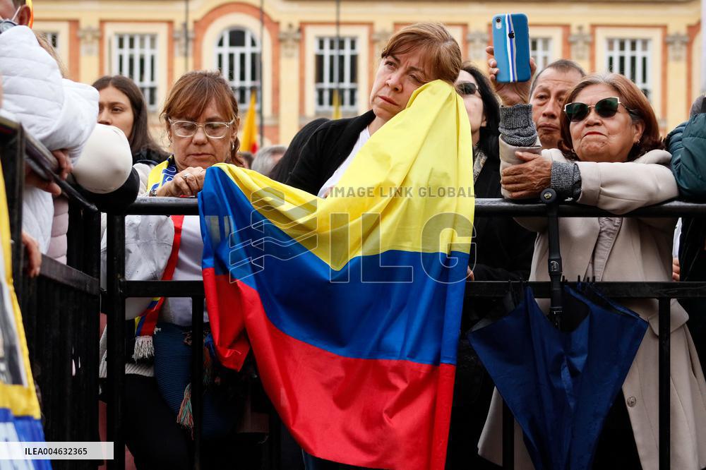 Colombian Hopeful Candidate Miguel Uribe Turbay Funeral Honors