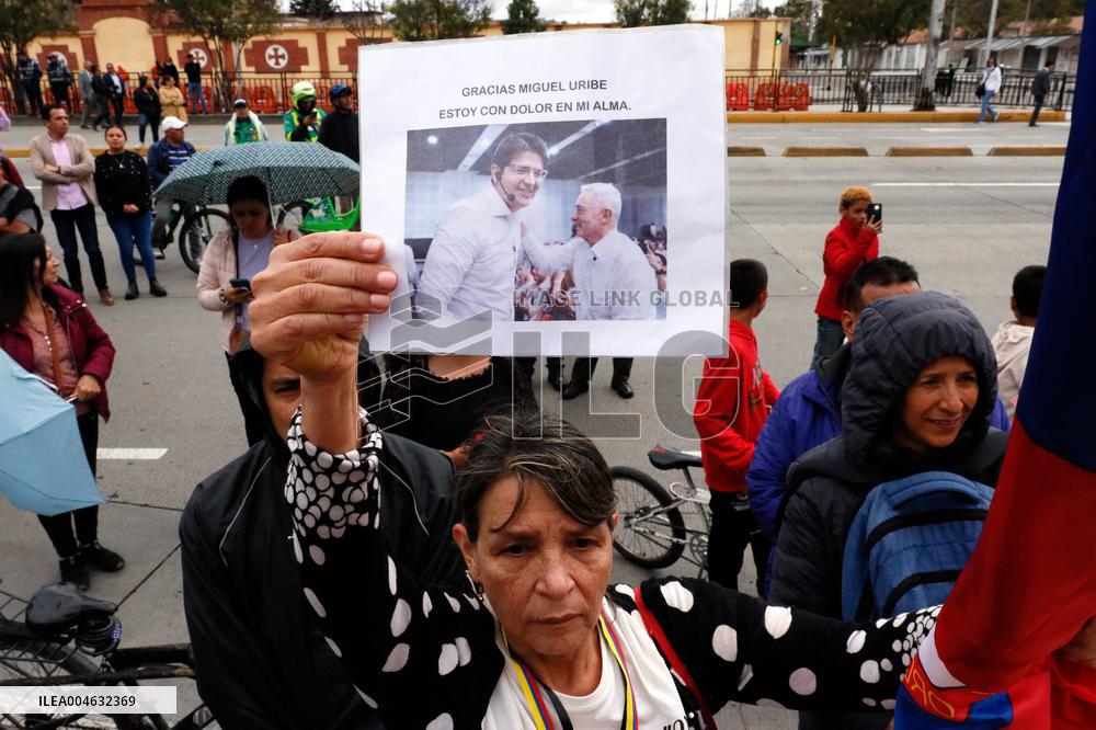 Colombian Hopeful Candidate Miguel Uribe Turbay Funeral Honors