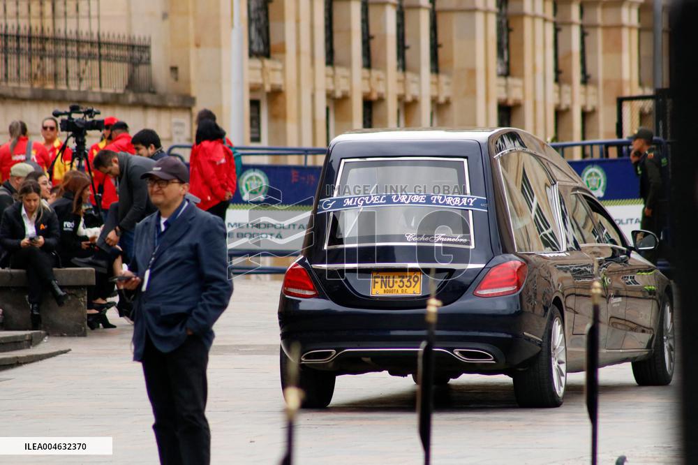 Colombian Hopeful Candidate Miguel Uribe Turbay Funeral Honors
