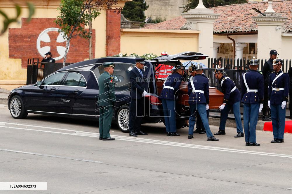 Colombian Hopeful Candidate Miguel Uribe Turbay Funeral Honors