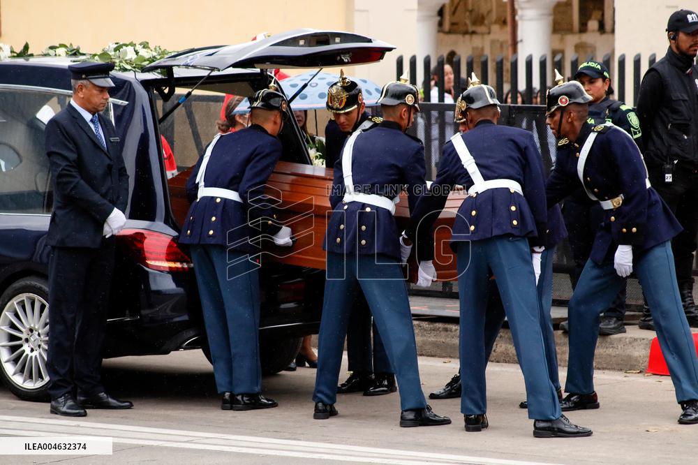Colombian Hopeful Candidate Miguel Uribe Turbay Funeral Honors