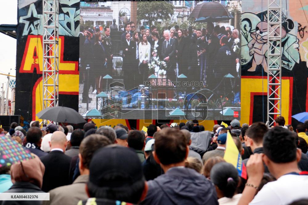Colombian Hopeful Candidate Miguel Uribe Turbay Funeral Honors