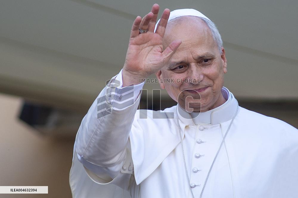 Pope Leo XIV Arrives in His Summer Residence - Italy