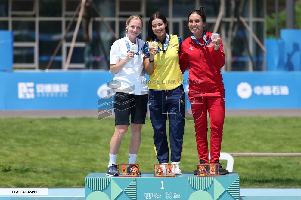 2025 World Games - France Wins 3 Medals in Inline Speed Skating