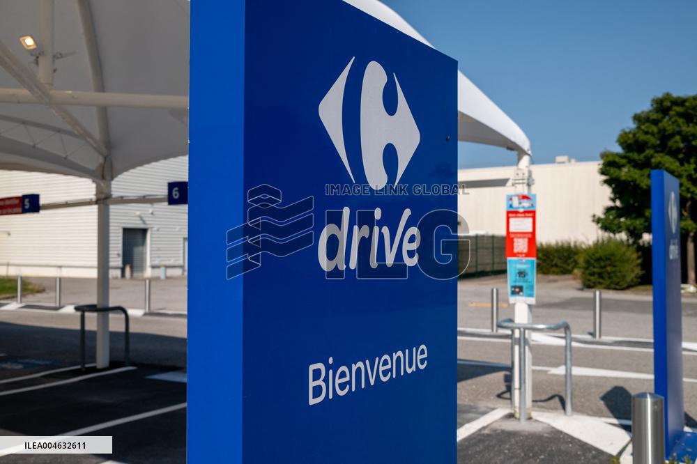 Illustration - Shop and Logo - Shopping Center - Rambouillet