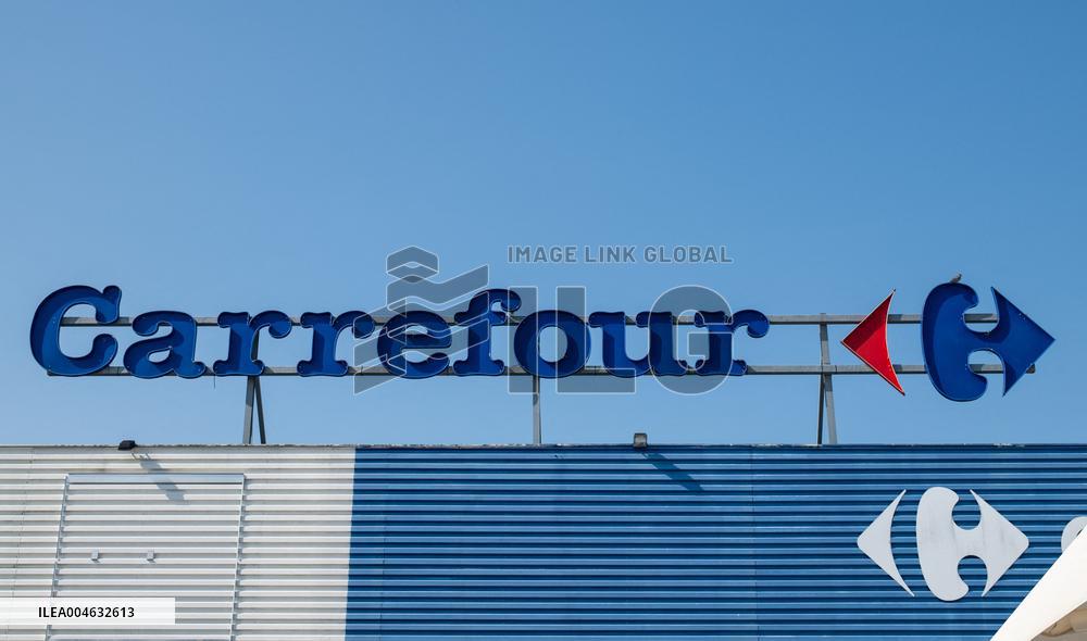 Illustration - Shop and Logo - Shopping Center - Rambouillet