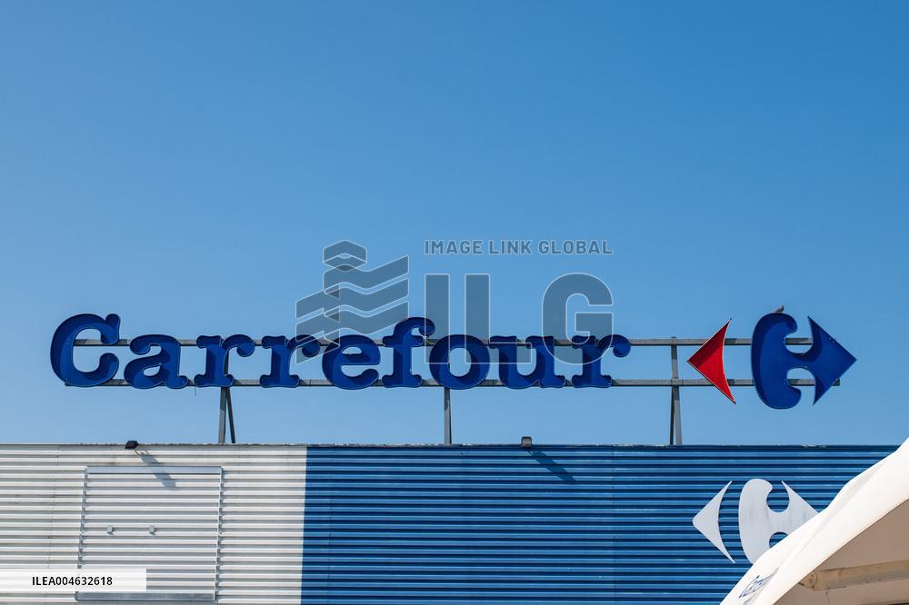 Illustration - Shop and Logo - Shopping Center - Rambouillet