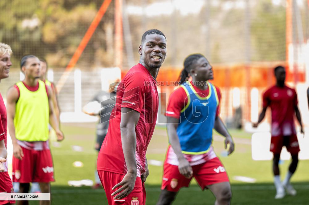 Training Highlights Pogba with AS Monaco