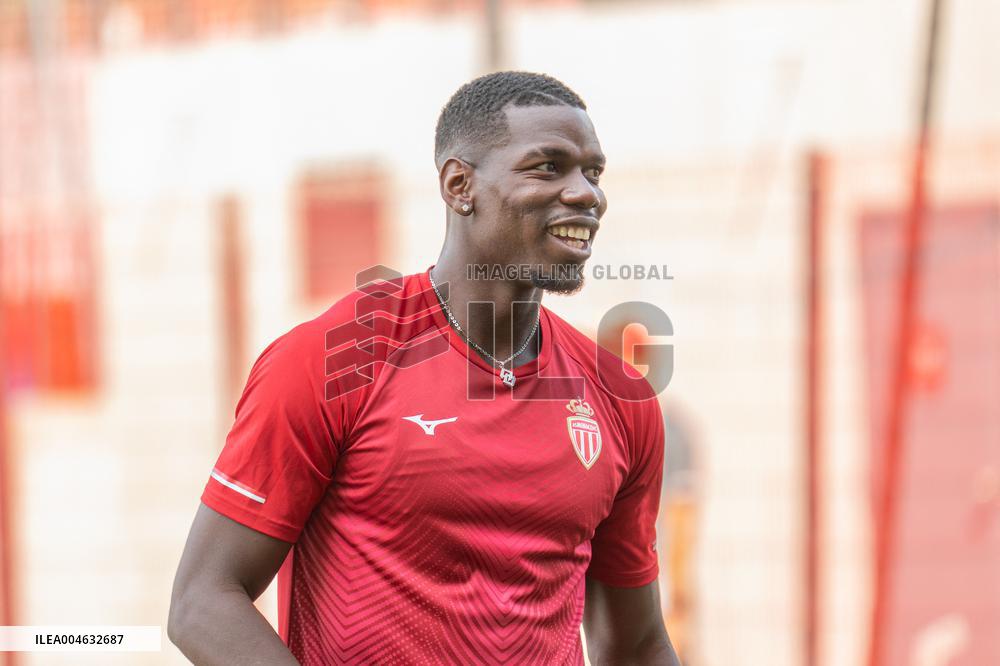 Training Highlights Pogba with AS Monaco