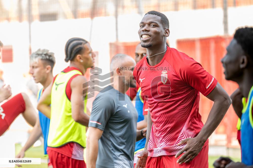 Training Highlights Pogba with AS Monaco