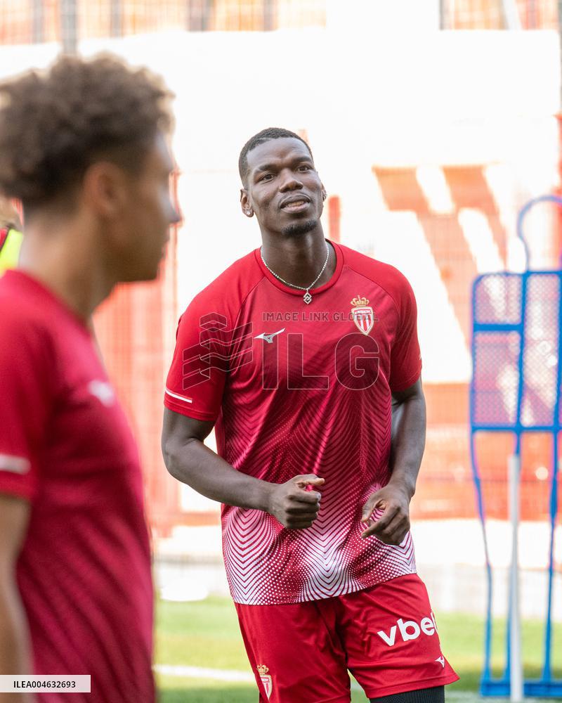 Training Highlights Pogba with AS Monaco
