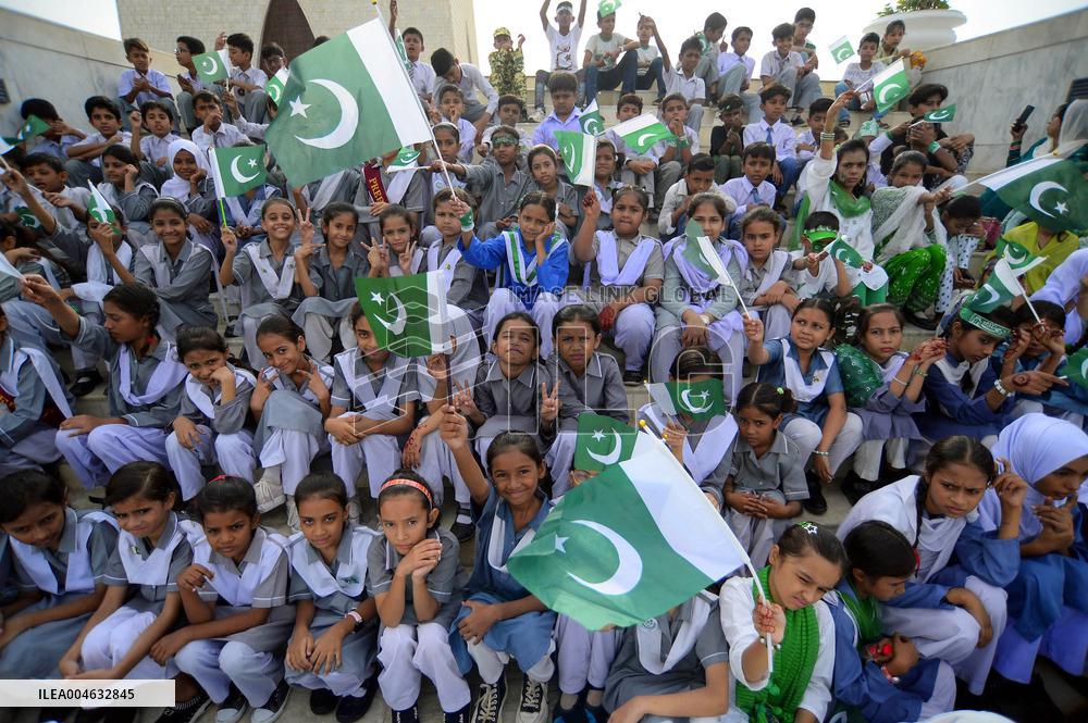 Karachi Celebrates Pakistan Independence Day - Pakistan
