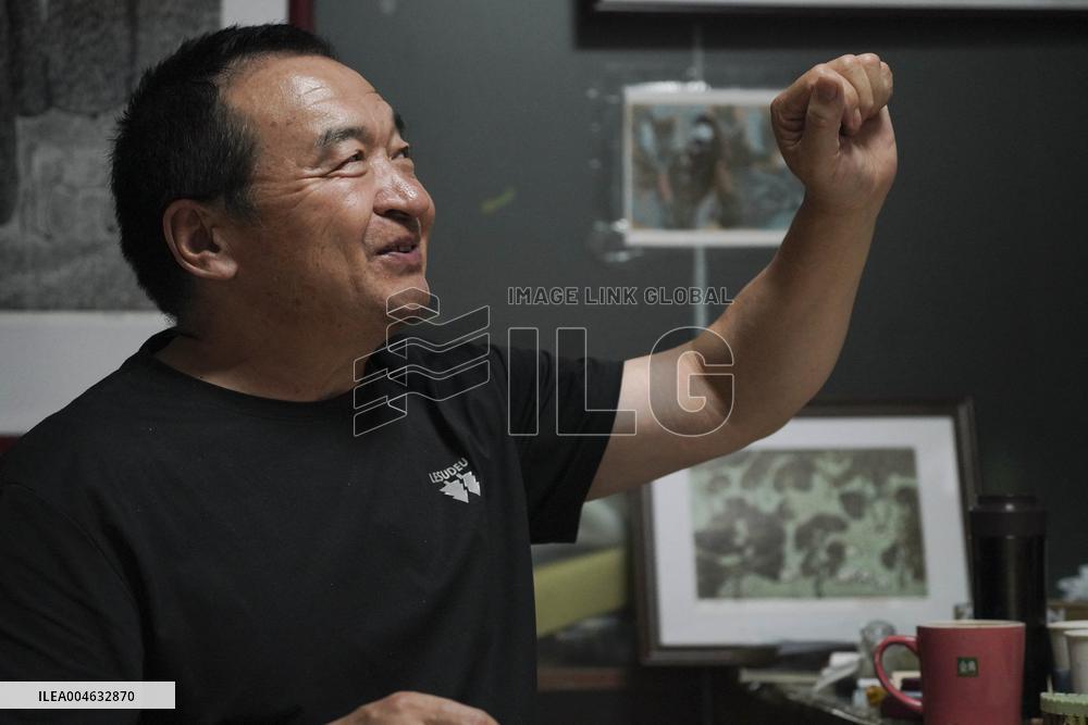 Jarud Woodblock Painting in Inner Mongolia - China