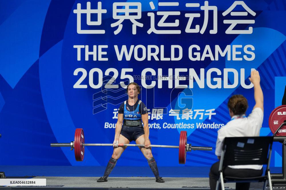 The World Games 2025 - Tiffany Chapon Wins Gold in Powerlifting - China