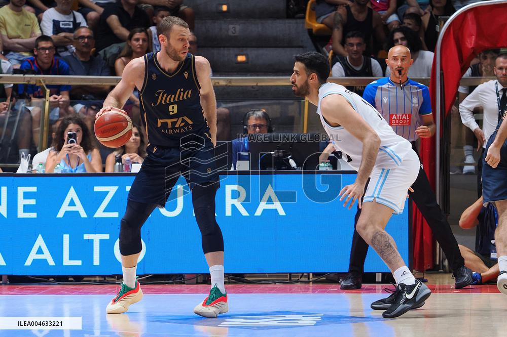 BASKET - Amichevole - Italy vs Argentina