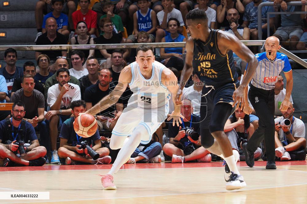 BASKET - Amichevole - Italy vs Argentina