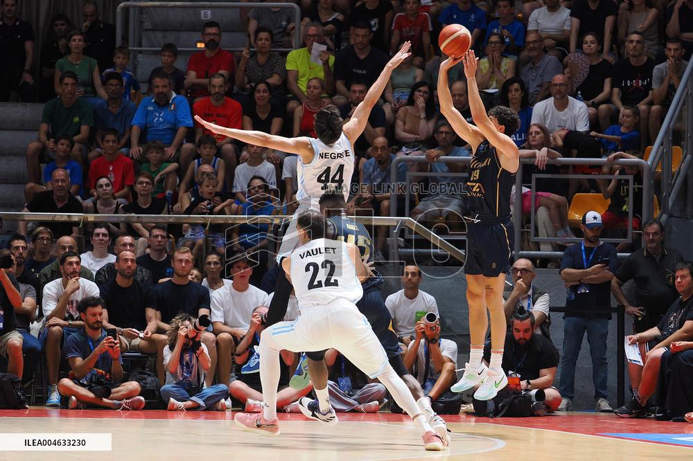 BASKET - Amichevole - Italy vs Argentina