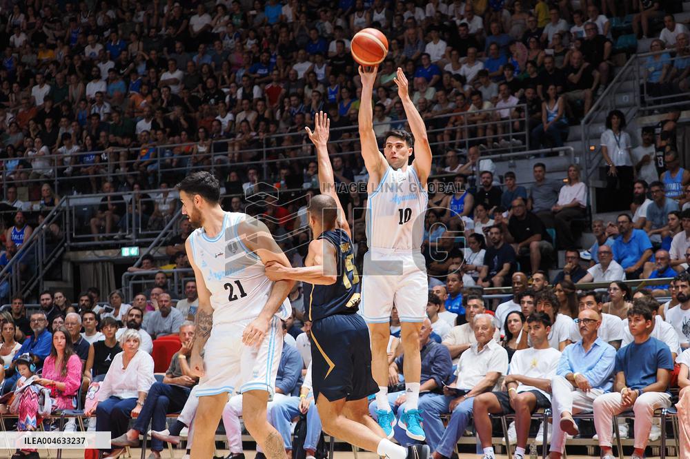 BASKET - Amichevole - Italy vs Argentina