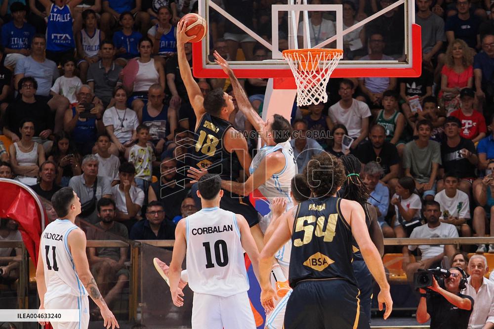 BASKET - Amichevole - Italy vs Argentina