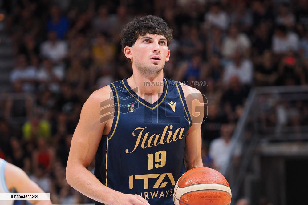 BASKET - Amichevole - Italy vs Argentina