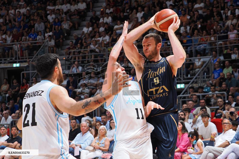 BASKET - Amichevole - Italy vs Argentina
