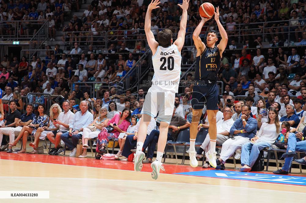 BASKET - Amichevole - Italy vs Argentina