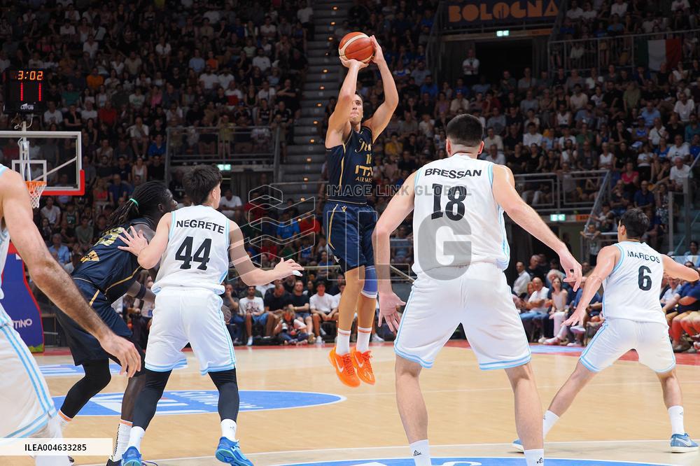 BASKET - Amichevole - Italy vs Argentina
