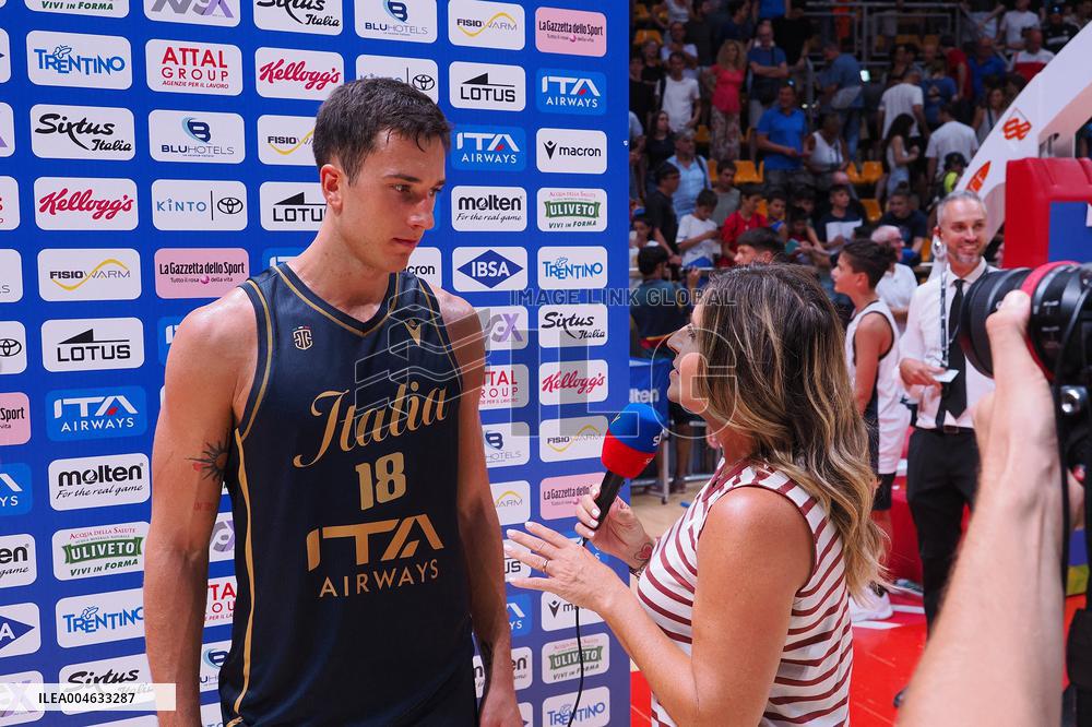 BASKET - Amichevole - Italy vs Argentina