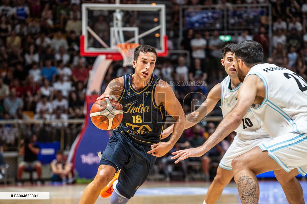 BASKET - Amichevole - Italy vs Argentina