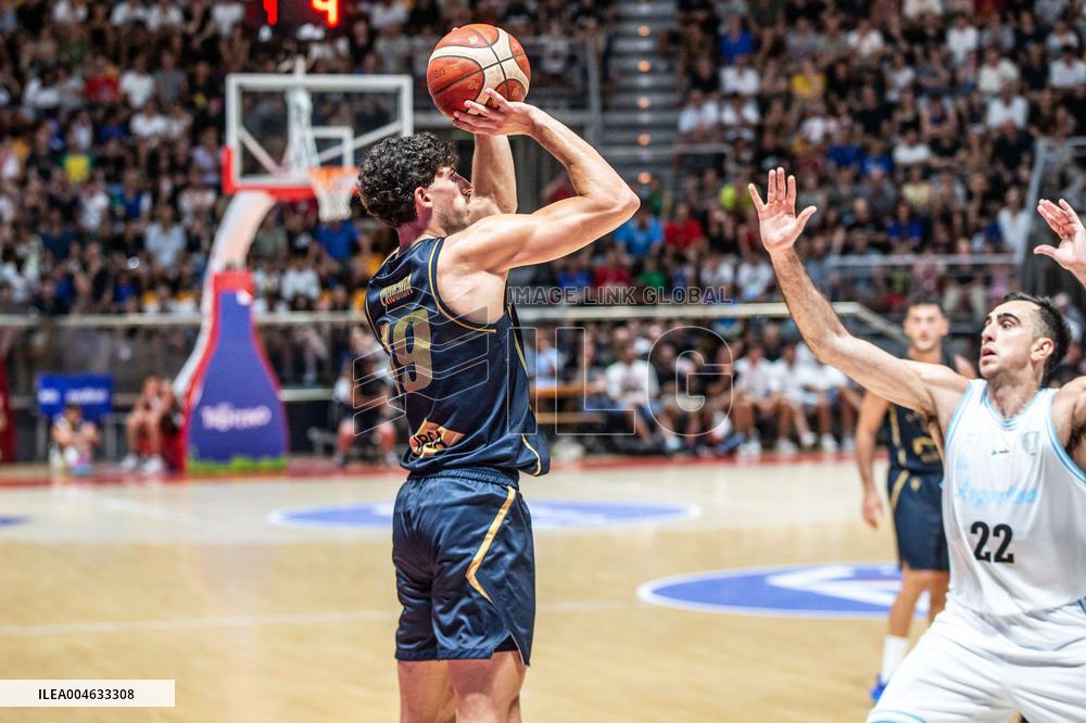 BASKET - Amichevole - Italy vs Argentina