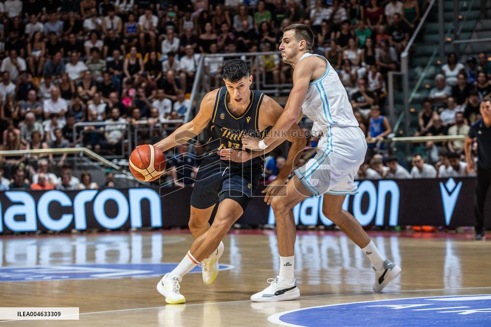 BASKET - Amichevole - Italy vs Argentina