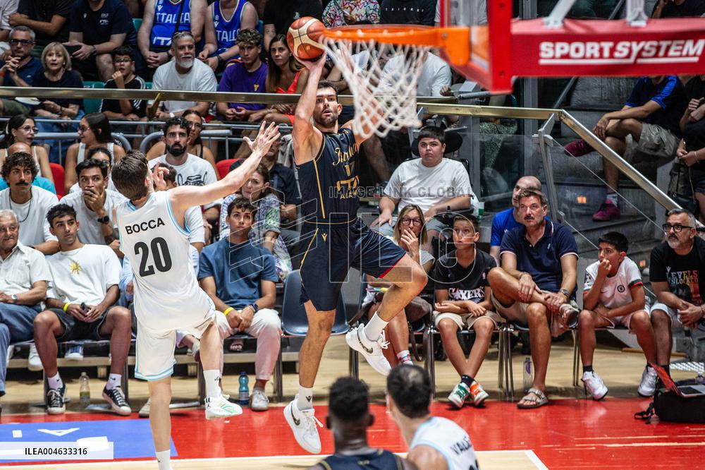 BASKET - Amichevole - Italy vs Argentina