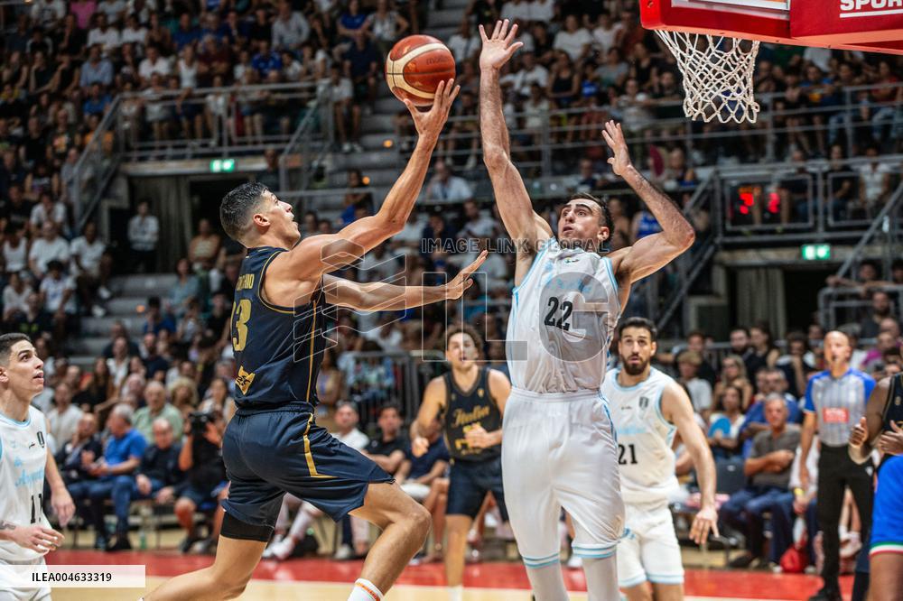 BASKET - Amichevole - Italy vs Argentina