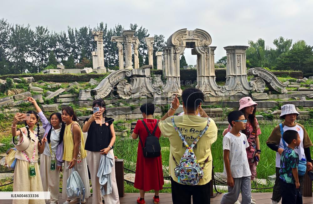 Yuanmingyuan Ruins Park in Beijing