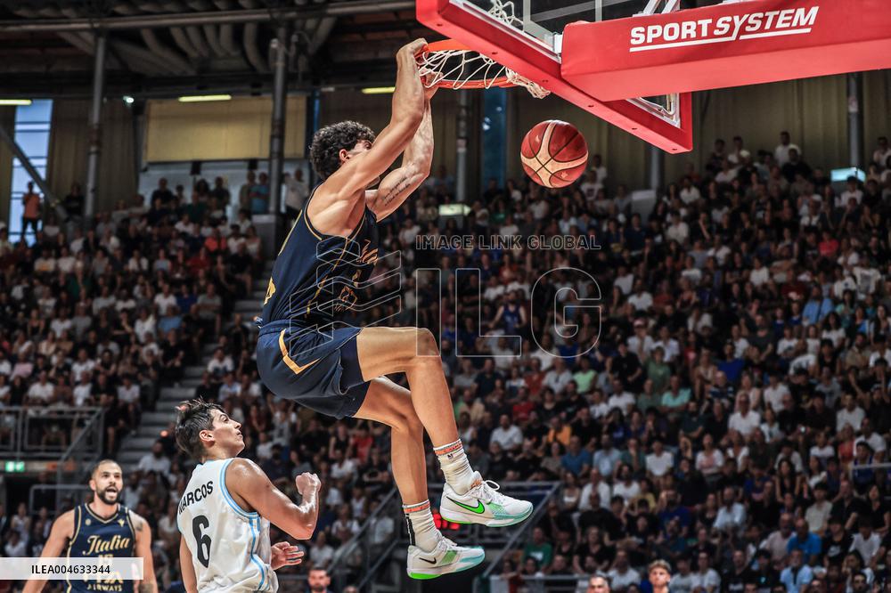 BASKET - Amichevole - Italy vs Argentina