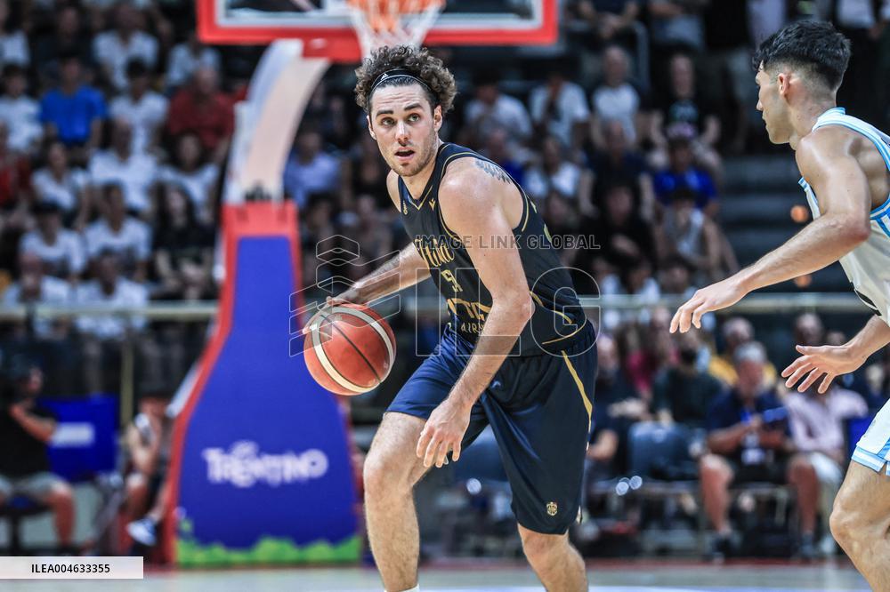 BASKET - Amichevole - Italy vs Argentina