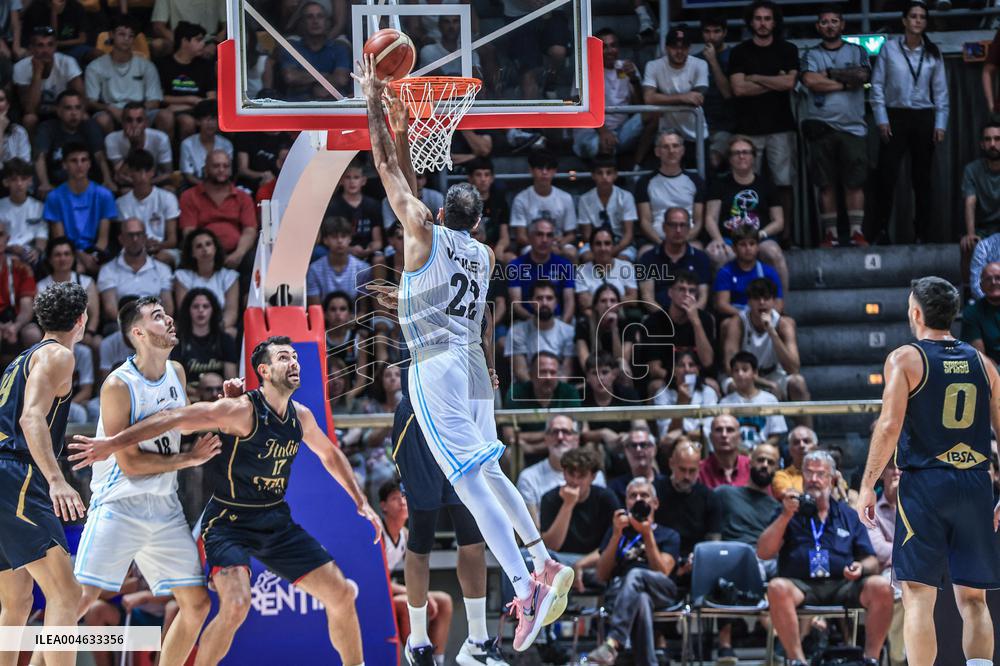 BASKET - Amichevole - Italy vs Argentina