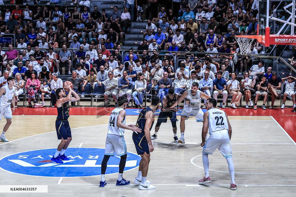 BASKET - Amichevole - Italy vs Argentina