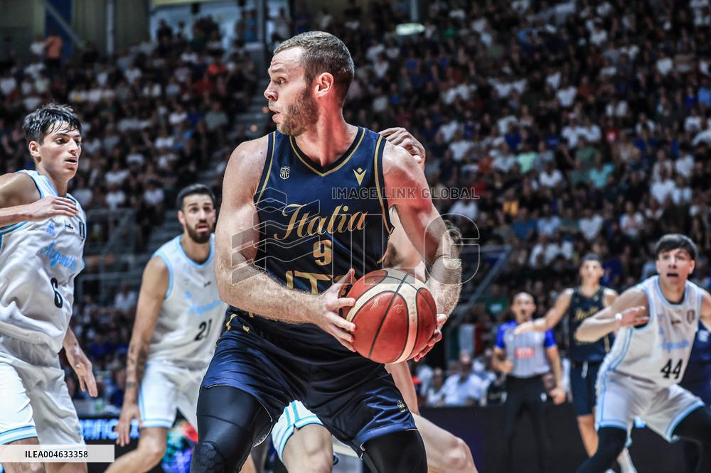BASKET - Amichevole - Italy vs Argentina